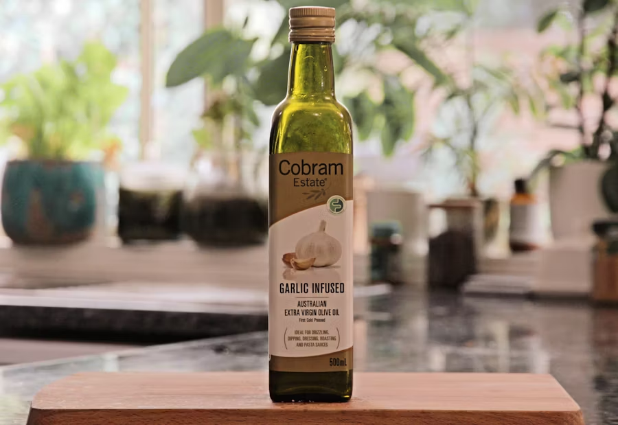 garlic infused extra virgin olive oil