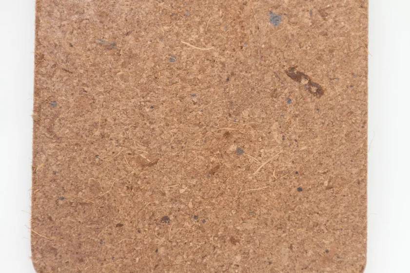 a coconut fibre board