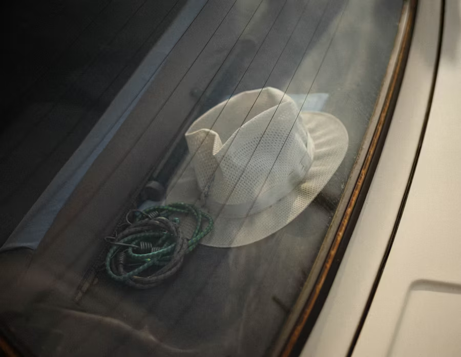 a windshield getting a bunch of sun