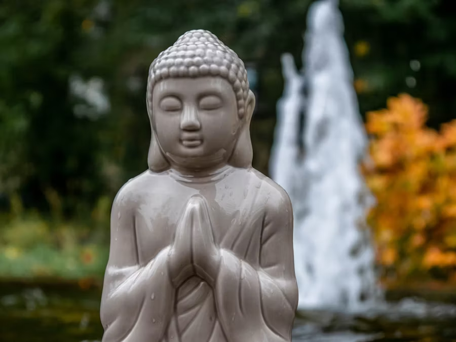 a buddhist statue