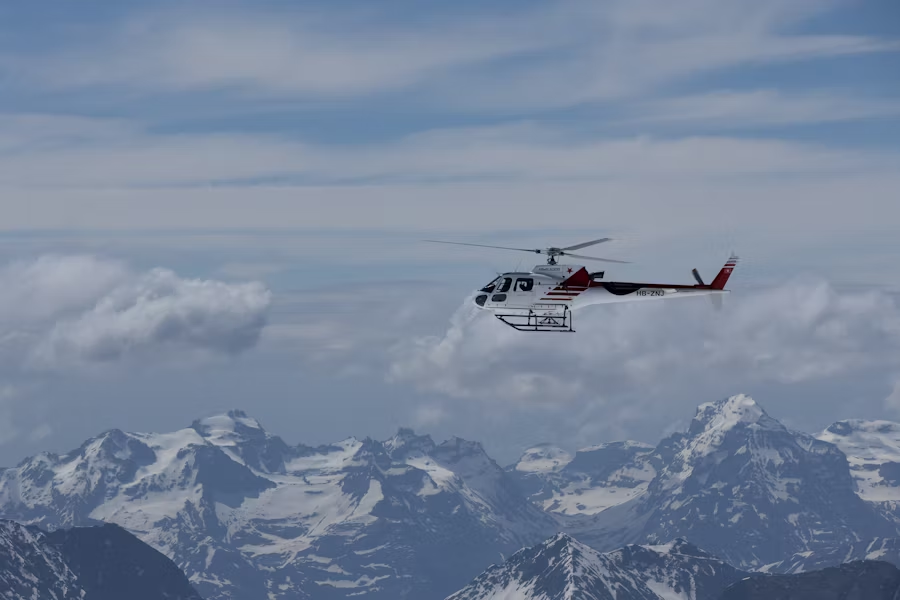 an alpine helicopter