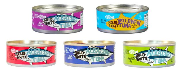 Tri-Union Seafood tuna cans