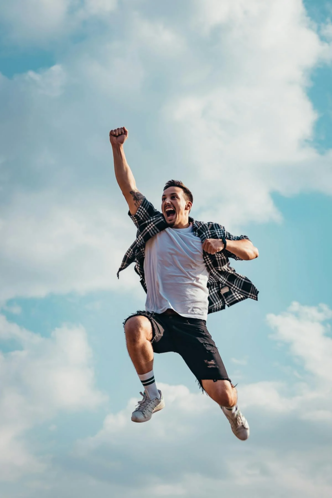 guy with a lot of energy