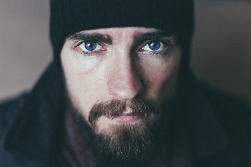 Man, Beard, Mustache image. Free for use.