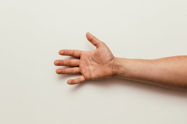 a hand