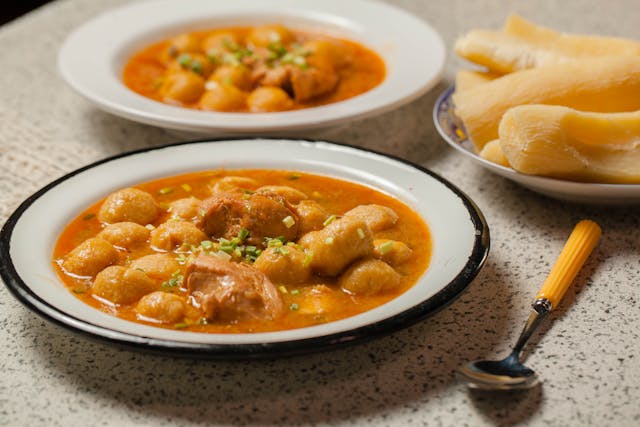 chicken and garlic stew