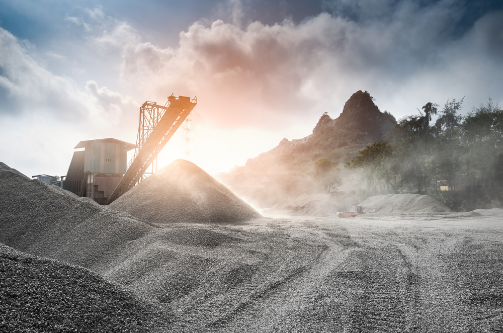 Phosphate mine processing mill
