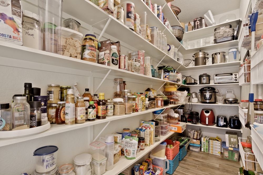 Dallas, Texas - February 2023: a home pantry