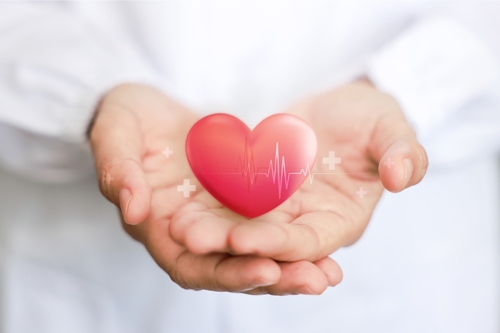 Health care medical focus heartbeat for checking the function of the patient heart. health insurance, love, world heart day, check up, heart attack and cardiology. hospital, service and business.
