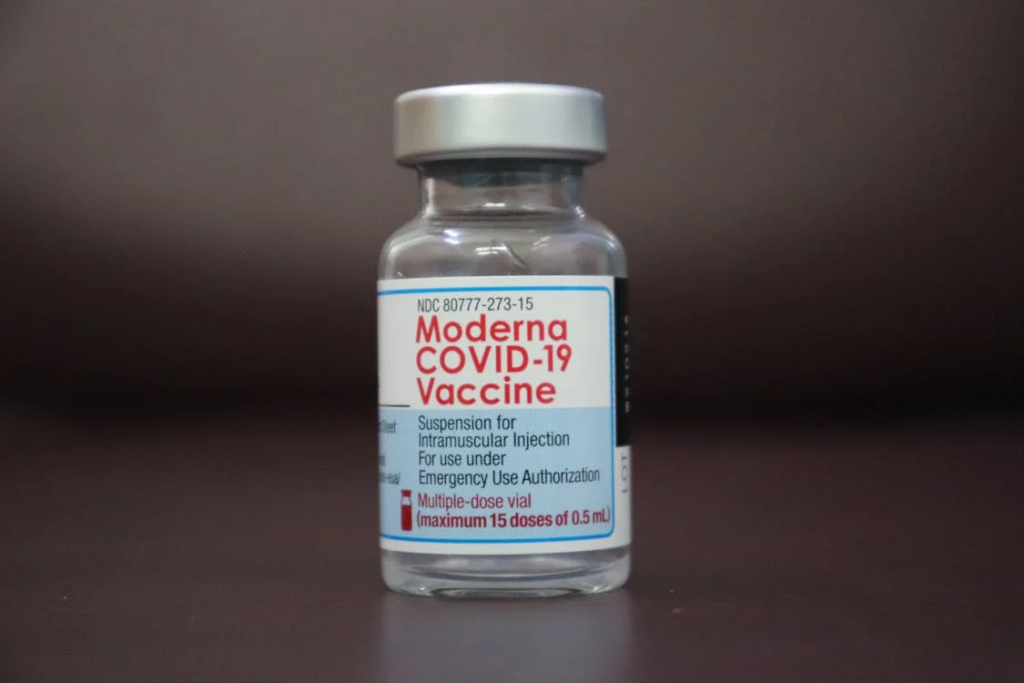 Moderna Vaccine in Close-up Photography
