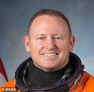 BEFORE: Butch Wilmore official NASA headshot, showing the Effects of space on astronauts.