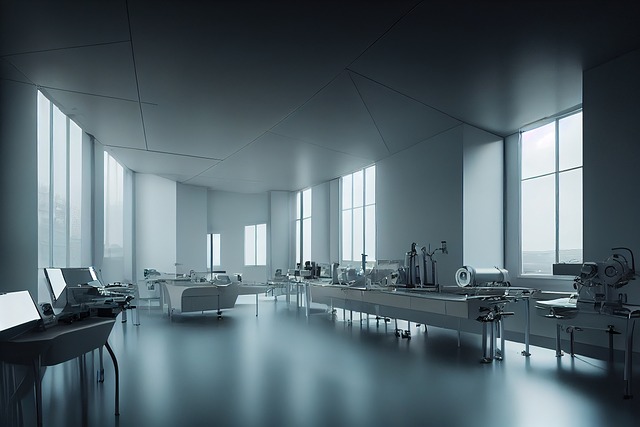 interior of laboratory