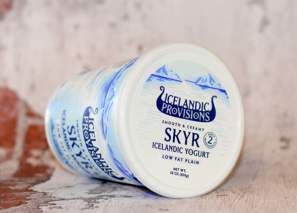 Icelandic Provisions Skyr Low Fat Plain Yogurt, Manassas, VA, USA, September 28, 2023