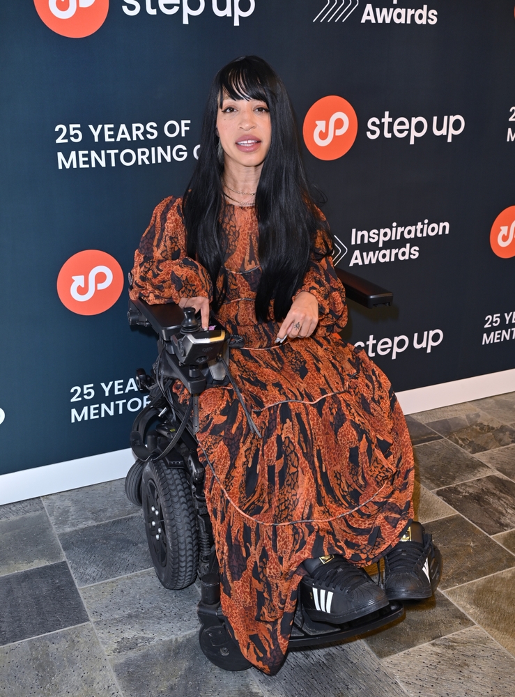 LOS ANGELES, CA. October 06, 2023: Jillian Mercado at the 2023 Step Up Inspiration Awards at the Skirball Cultural Center. Picture: Paul Smith-Featureflash