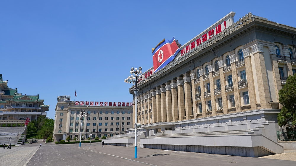 Pyongyang, North Korea, 05.01.2024, Kim Il Sung Square, Pyongyang, North Korea