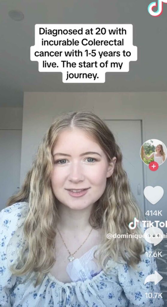 Dominique McShain on TikTok