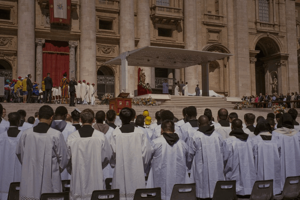 Religious Ceremony at St. Peter's Basilica