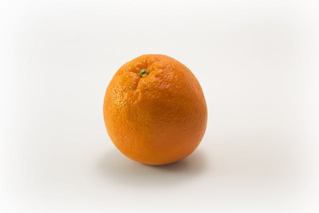 an orange