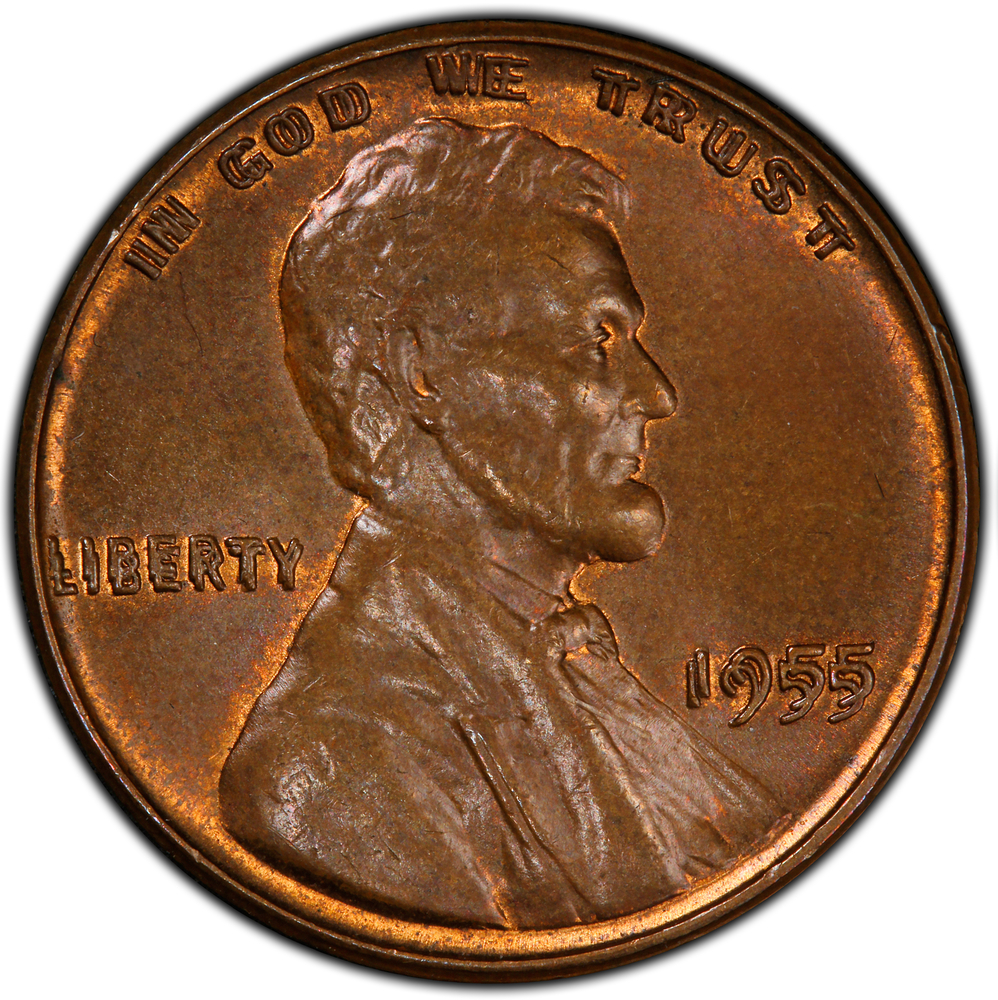 Rare 1955 U.S. One Cent Doubled Die