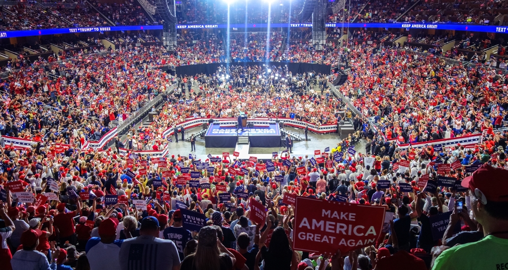 Trump rally in Orlando on June 18, 2019. This is the day he launched his re-election bid.