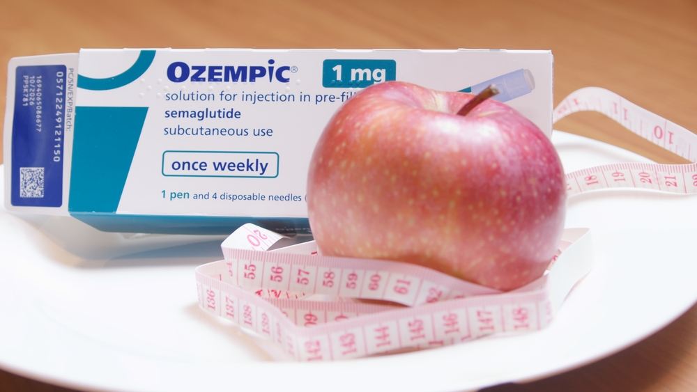 Qawra, Malta - 21.08.2024 - Semaglutide, Ozempic. Drug for diabetes. Choosing ozempic intead of healthy food. High quality photo