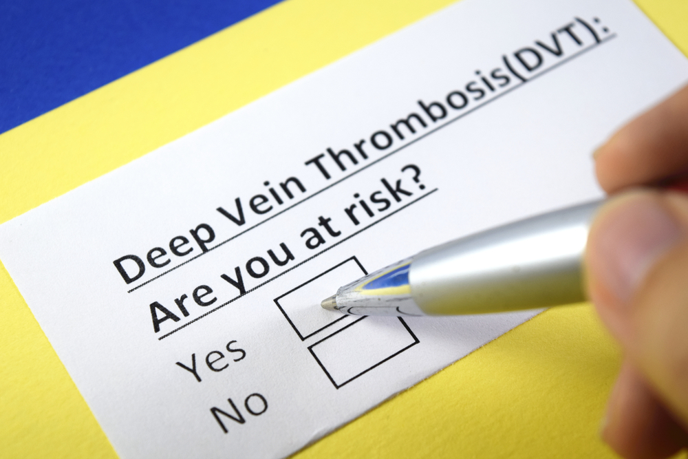 Deep vein thrombosis: Are you at risk? Yes