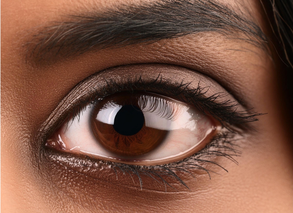 A Closed-Up Shot of Beautiful Eyes
