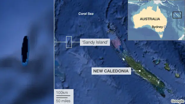 Cartographers everywhere are now rushing to undiscover Sandy Island for ever