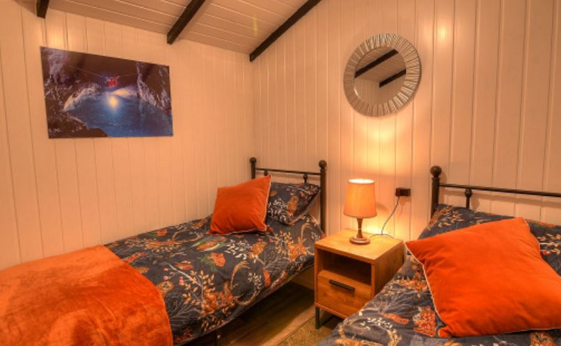 beds in the cabin