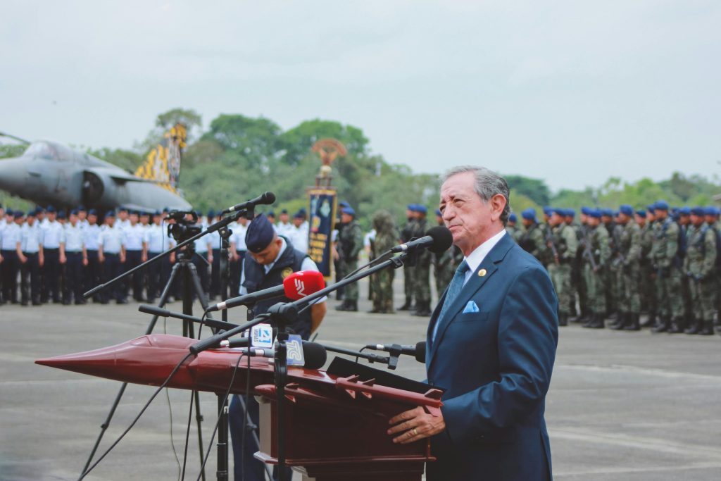 Man in Suit Giving Speech