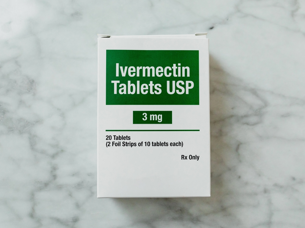 Ivermectin tablet box. Detroit, MI, United States of America, 12-28-21