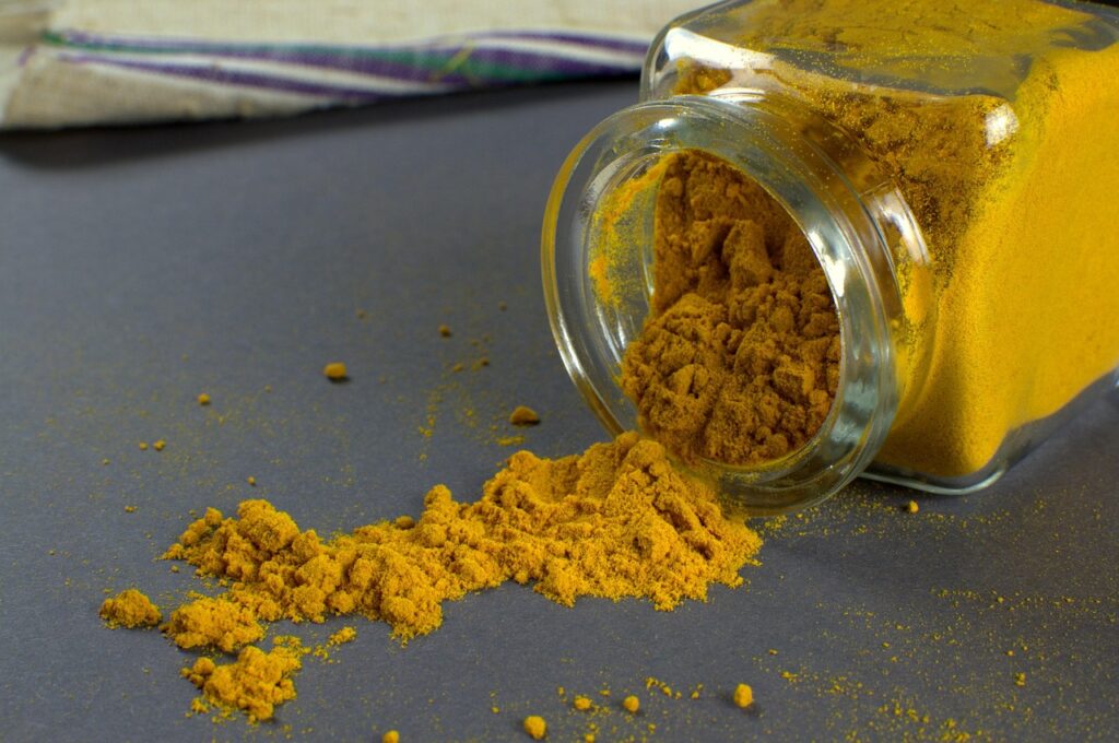 Turmeric, Glass, Aromatic.