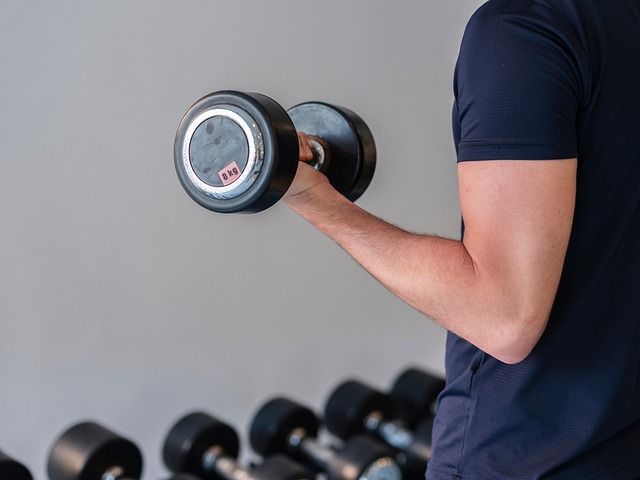 man working out
