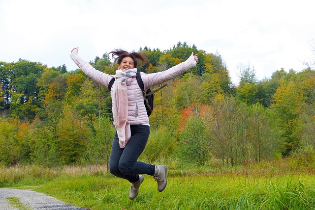 happy woman