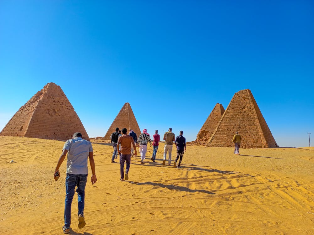 Sudan lies to the south of Egypt along the Nile River
