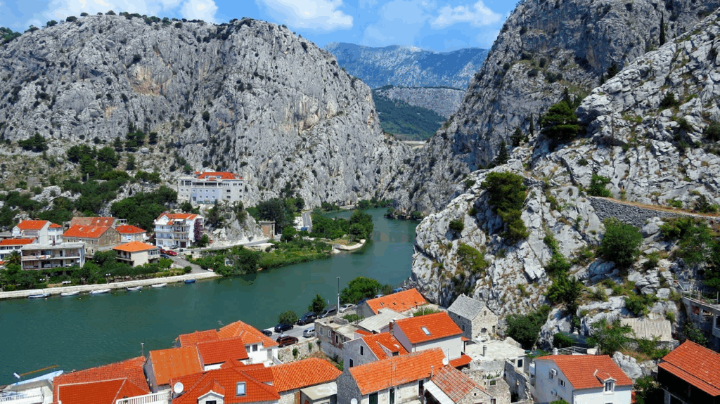 Croatia lies on the Adriatic Sea in southeastern Europe