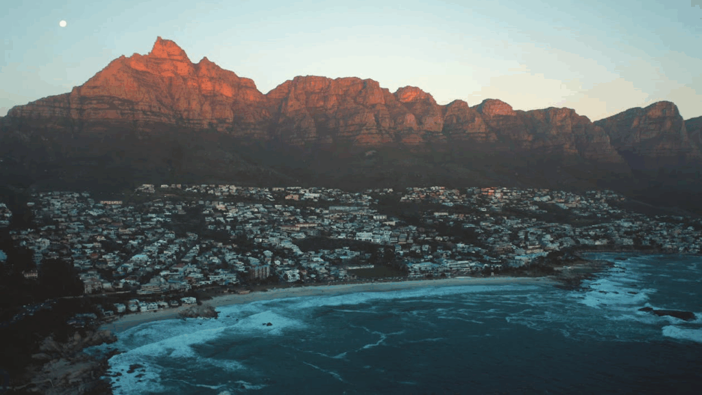 South Africa is located at the southern tip of Africa