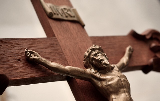 Jesus on a cross