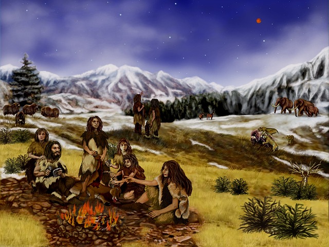 neanderthals in nature