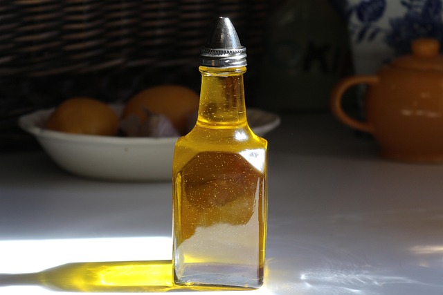 oil on a table top