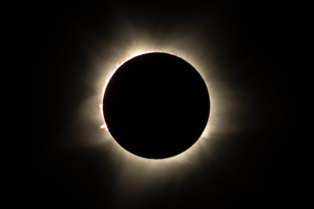 Photo of a Total Solar Eclipse