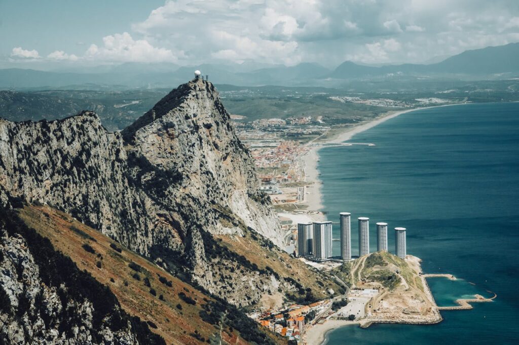 Breathtaking View of the Rock of Gibraltar