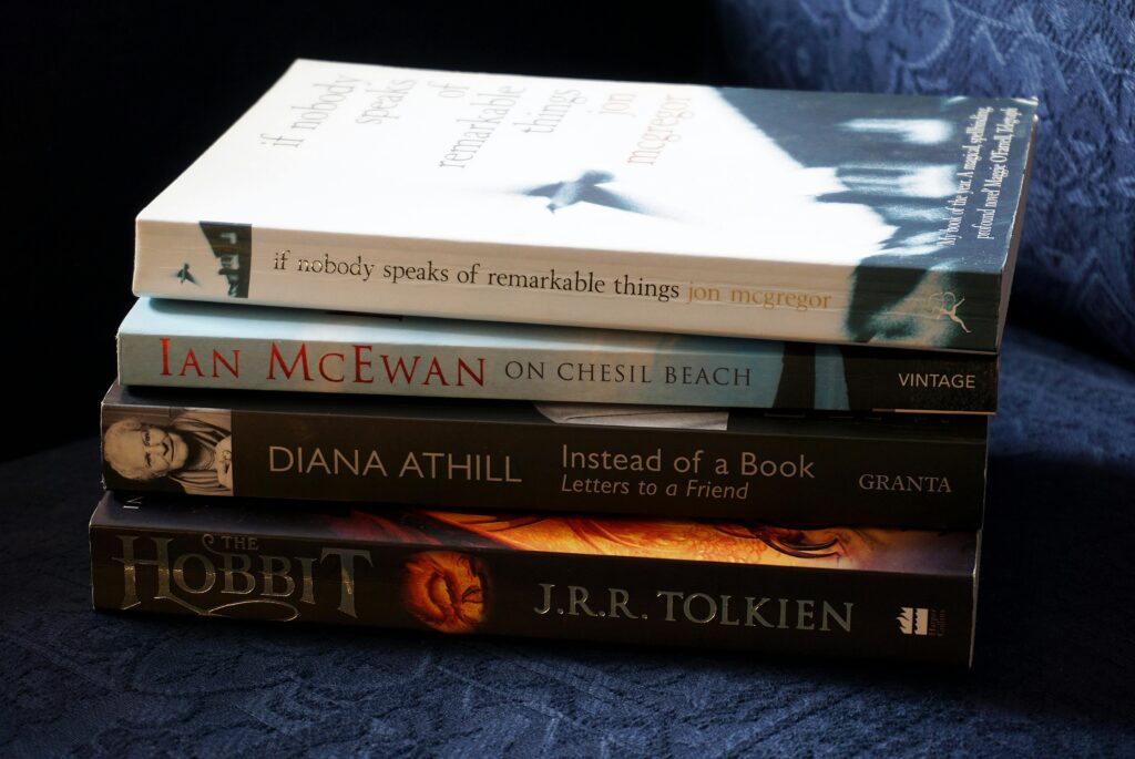 Four Assorted-title Books