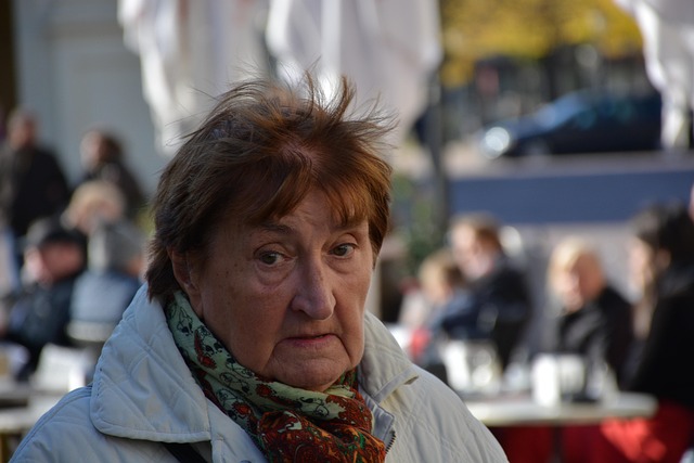 elderly woman