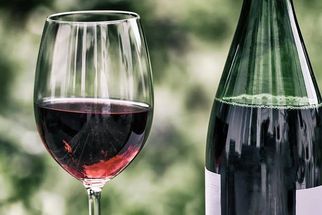glass of wine