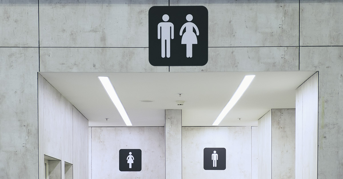 These ‘Black Mirror’ Style Public Bathrooms Demand You Watch Ads Before Getting Toilet Paper