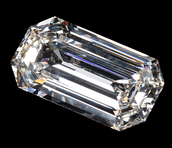 The 40.23-carat Uncle Sam diamond, largest found in America.