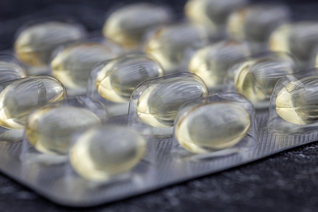gel capsules in blister pack