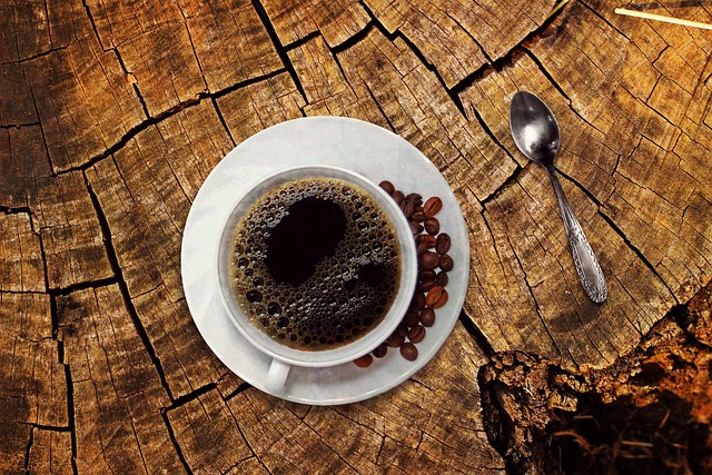 a cup of coffee