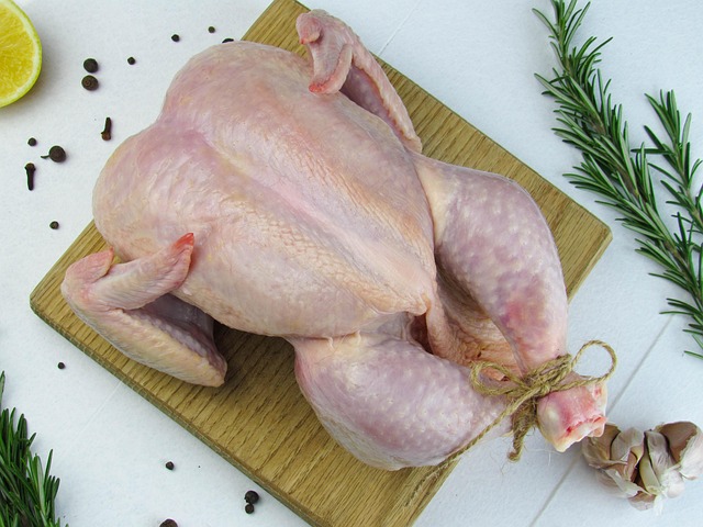 full raw chicken